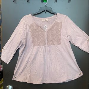 LOGO by Lori Goldstein women’s top